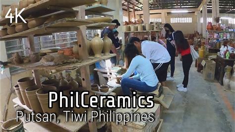 PhilCeramics at Putsan, Tiwi, Albay .